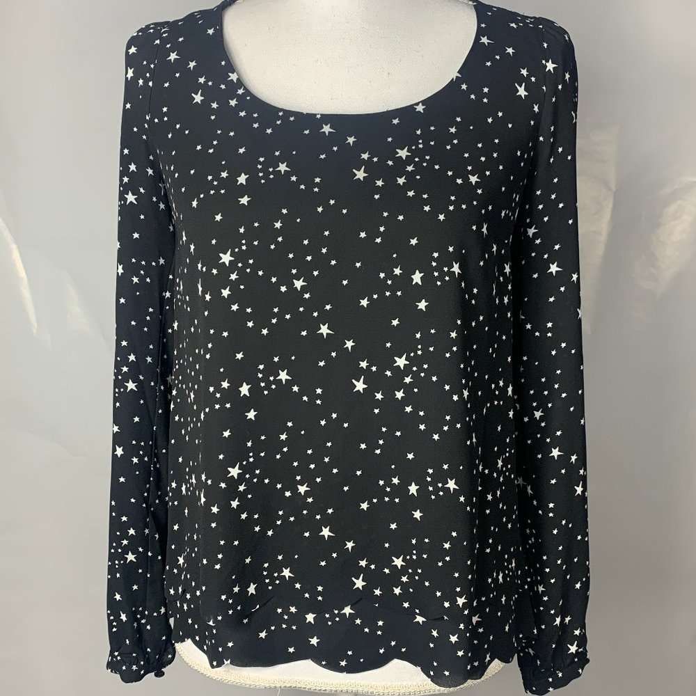 Women's Star Long Sleeve Blouse
